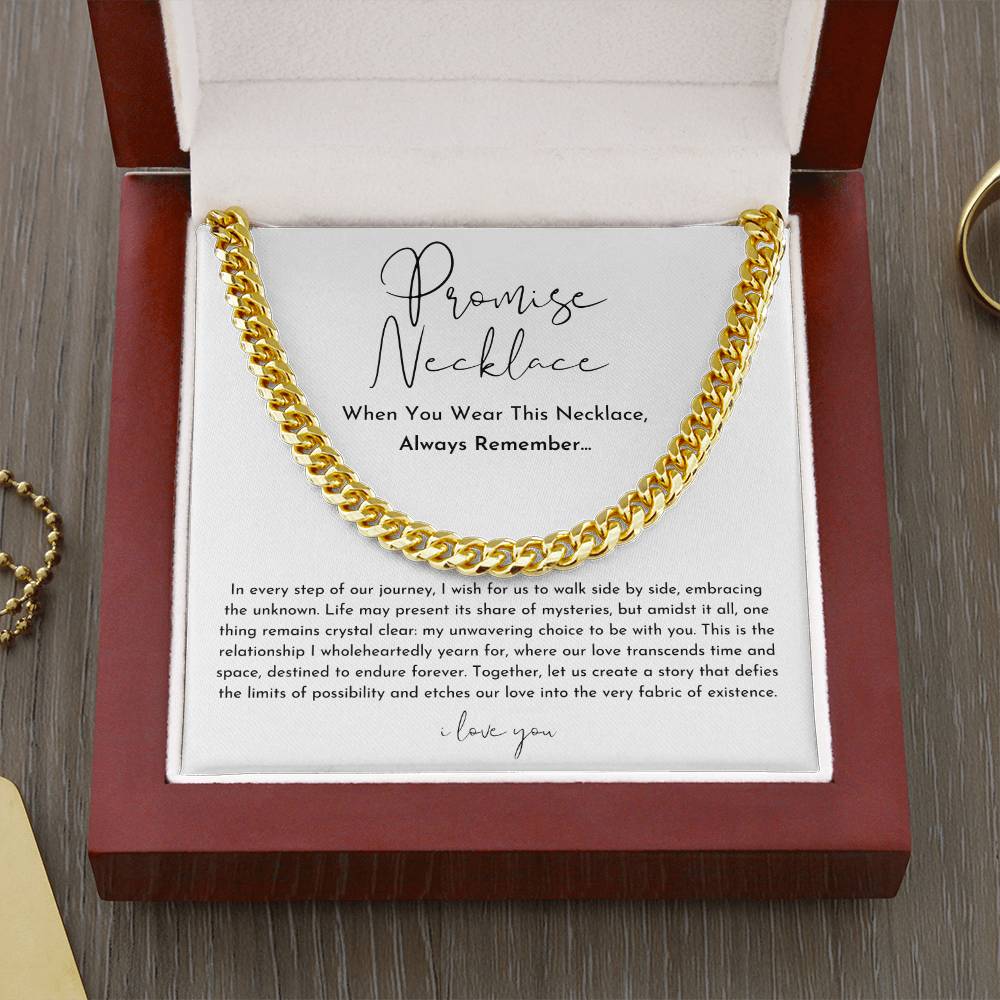 Endless Love Promise Necklace | Boyfriend | Husband | Soulmate